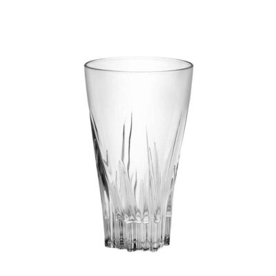 S/6 Ποτήρι σωλήνας Fluente κρυστάλλινο διάφανο 400ml RCR