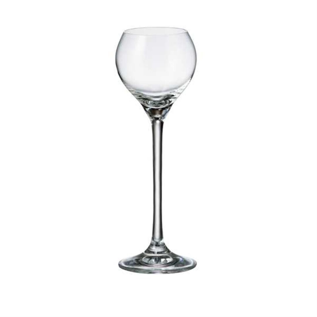 Σετ 6 ποτήρια λικέρ Cecilia κρυστάλλινα διάφανα 80ml Bohemia Crystal