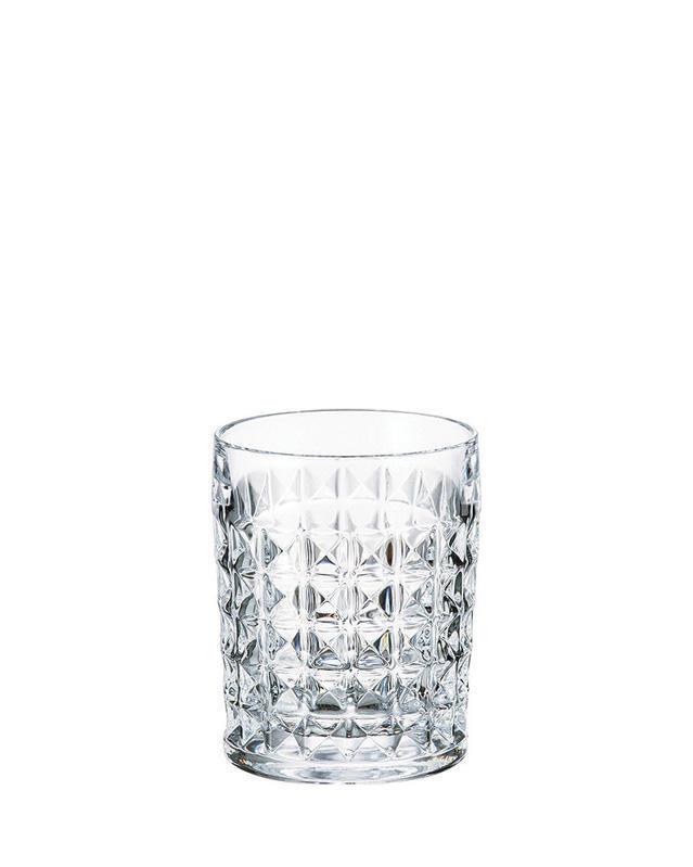 S/6 Κρυστάλλινο ποτήρι ουίσκι Diamond 230ml Bohemia