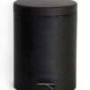Πεντάλ/Χαρτοδοχείο classic 5lt μαύρο ματ 20x26cm Estia 02-0615/BLACK