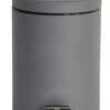 Πεντάλ/Χαρτοδοχείο classic 5lt γκρι ματ 20x26cm Estia 02-0615/GREY