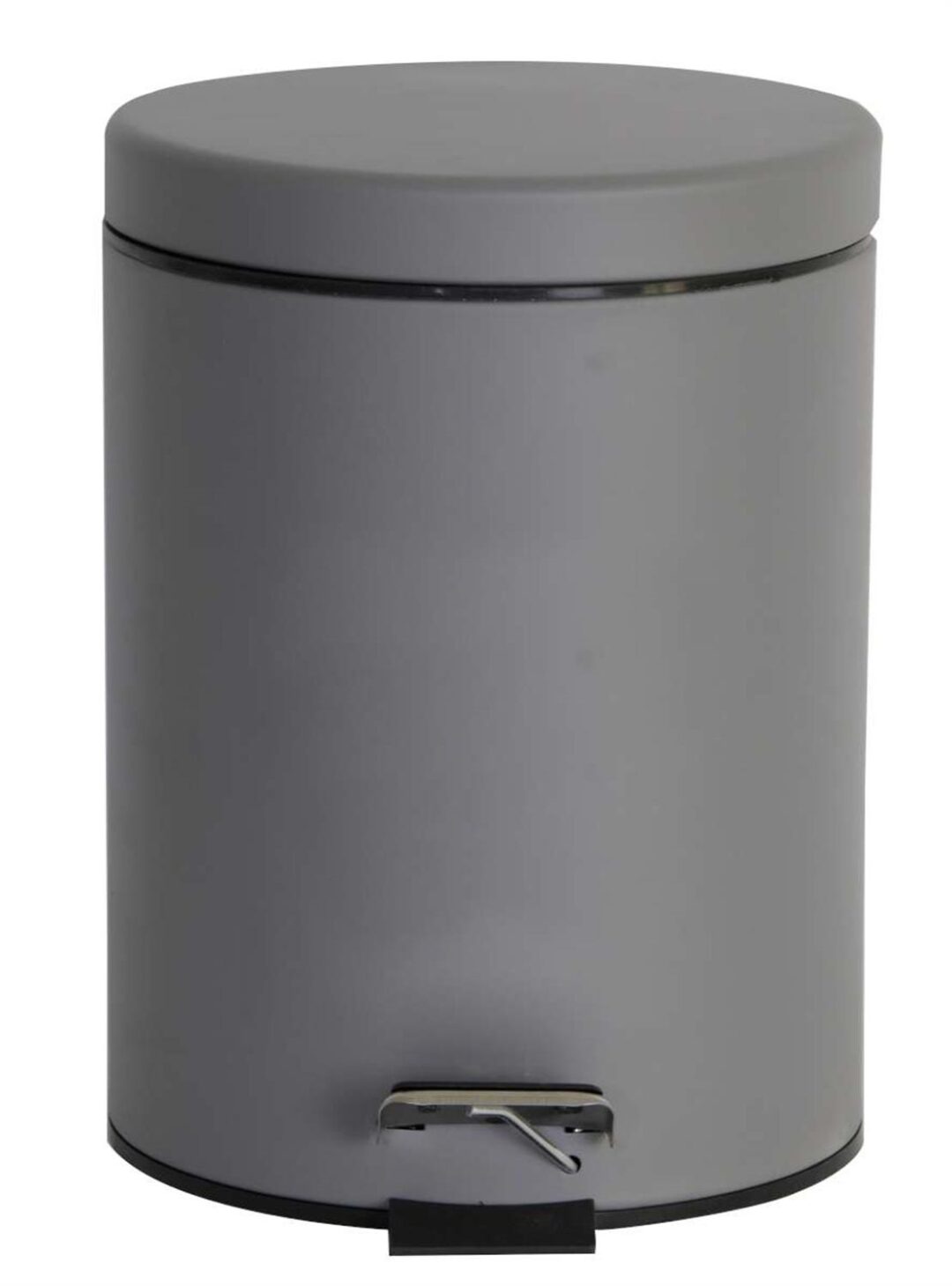 Πεντάλ/Χαρτοδοχείο classic 5lt γκρι ματ 20x26cm Estia 02-0615/GREY