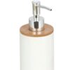 Αντλία σαπουνιού λευκή bamboo Estia 02-0950/WHITE