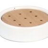 Σαπουνοθήκη λευκή bamboo Estia 02-0974/WHITE