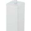 Πιγκάλ τετράγωνο σε λευκό χρώμα 11x39cm Estia 02-1094