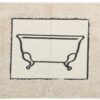 Πατάκι/ταπέτο μπάνιου Bathtub 40x60cm Estia 02-2206/BATHTUB