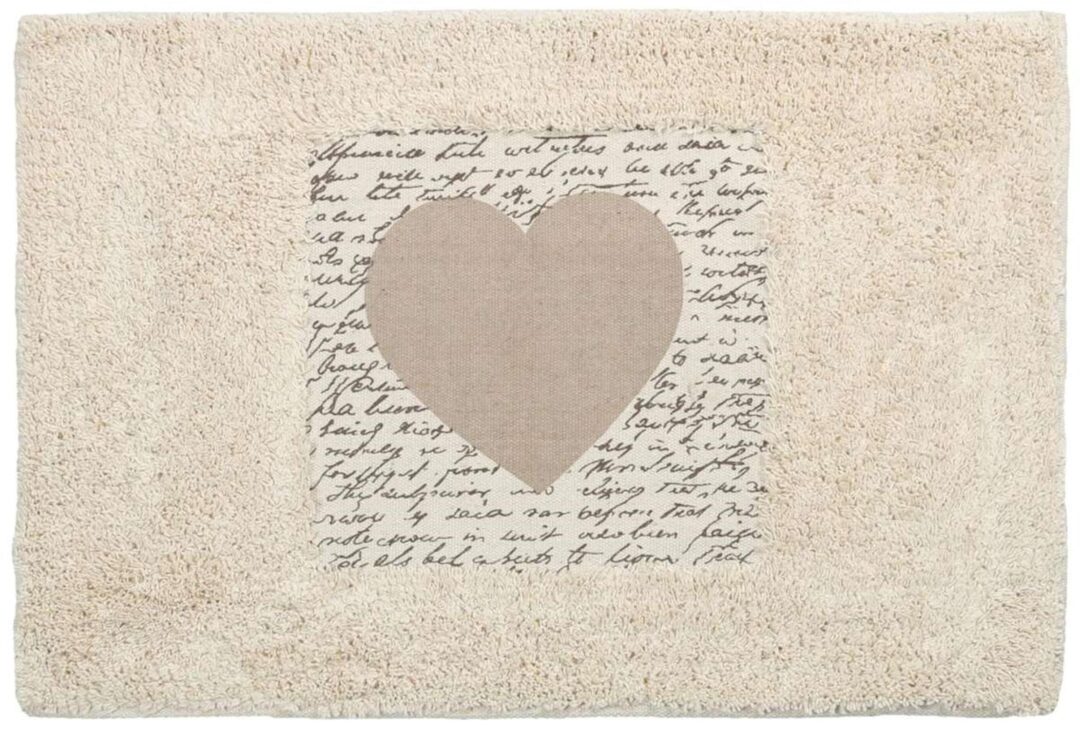 Πατάκι/ταπέτο μπάνιου Heart Estia 02-2206/HEART