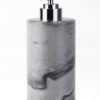 Αντλία σαπουνιού Marble γκρί ασημί Estia 02-2473