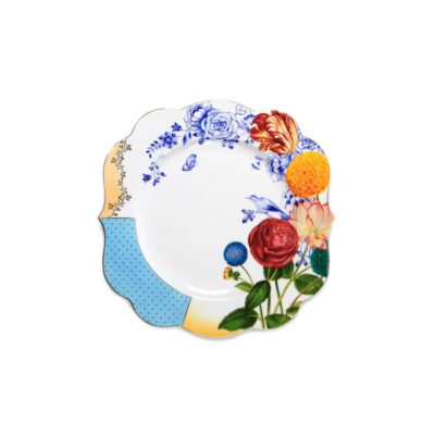 Πιάτο ρηχό Royal Floral πορσελάνινο πολύχρωμο Δ-28cm Pip Studio 51001094
