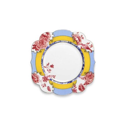 Πιάτο ρηχό Royal Floral πορσελάνινο πολύχρωμο Δ-23.5cm Pip Studio 51001095