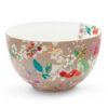 Μπωλ Floral Hummingbirds πορσελάνινο χακί Δ-23cm Pip Studio 51003084