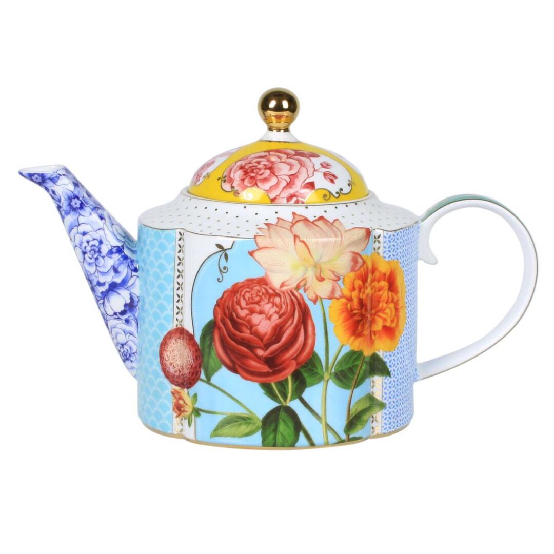 Τσαγιέρα Royal Floral 1650ml πορσελάνινη πολύχρωμη Pip Studio 51005015