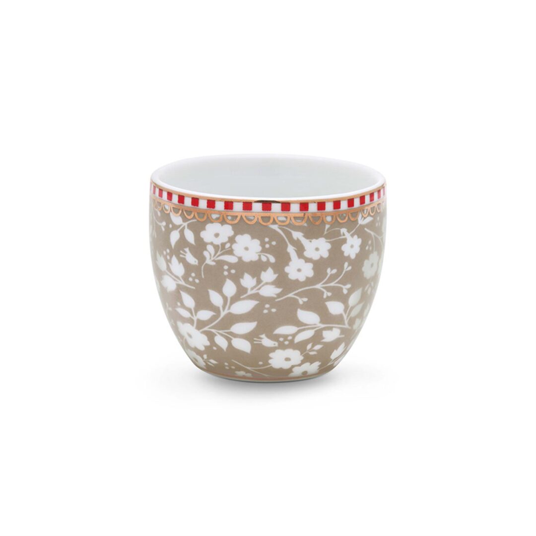 Αυγοθήκη Floral Lovely Branches πορσελάνινη χακί Pip Studio 51011011