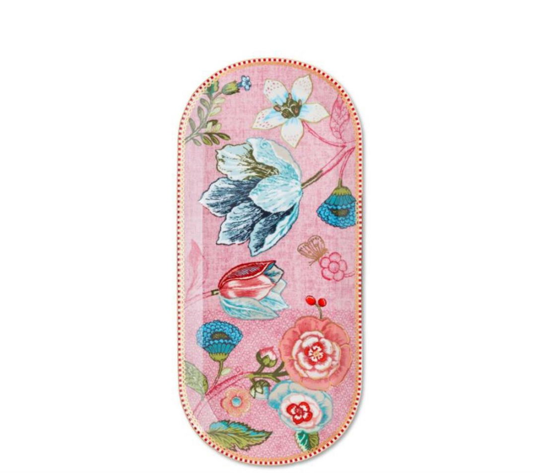 Πιατέλα/Δίσκος Cake Spring to life πορσελάνινη ροζ Δ-34cm Pip Studio 51018051