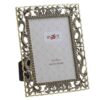Κορνίζα με στρας μεταλλική αντικέ χρυσή 13x18cm Inart 3-30-744-0391