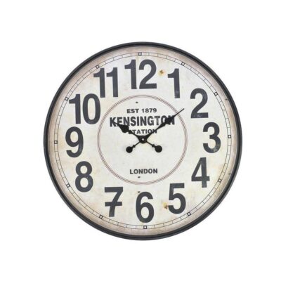 Ρολόι τοίχου London μεταλλικό Δ80(5)cm Inart 3-20-773-0182