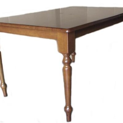 Τραπέζι ορθογώνιο Oslo-W 120x75cm σκούρο καρυδί Home Plus 02.01.0091