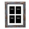 Κορνίζα με 4 θέσεις γαλάζια 10x15cm/38.5x48.5cm Espiel ECO342