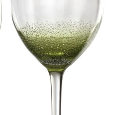Ποτήρι νερού Illusion πράσινο κολωνάτο 550ml
