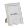 Κορνίζα pl αντικέ εκρού/γκρι 13x18cm Inart 3-30-058-0229