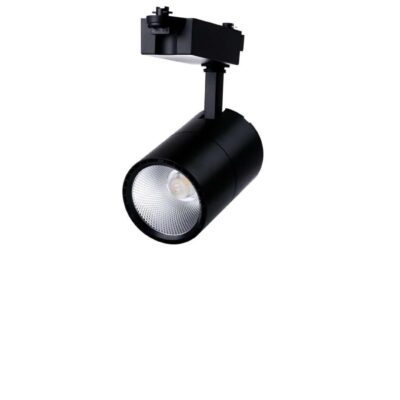 Φωτιστικό οροφής/Σποτ μεταλλικό μαύρο InLight T00201-Black