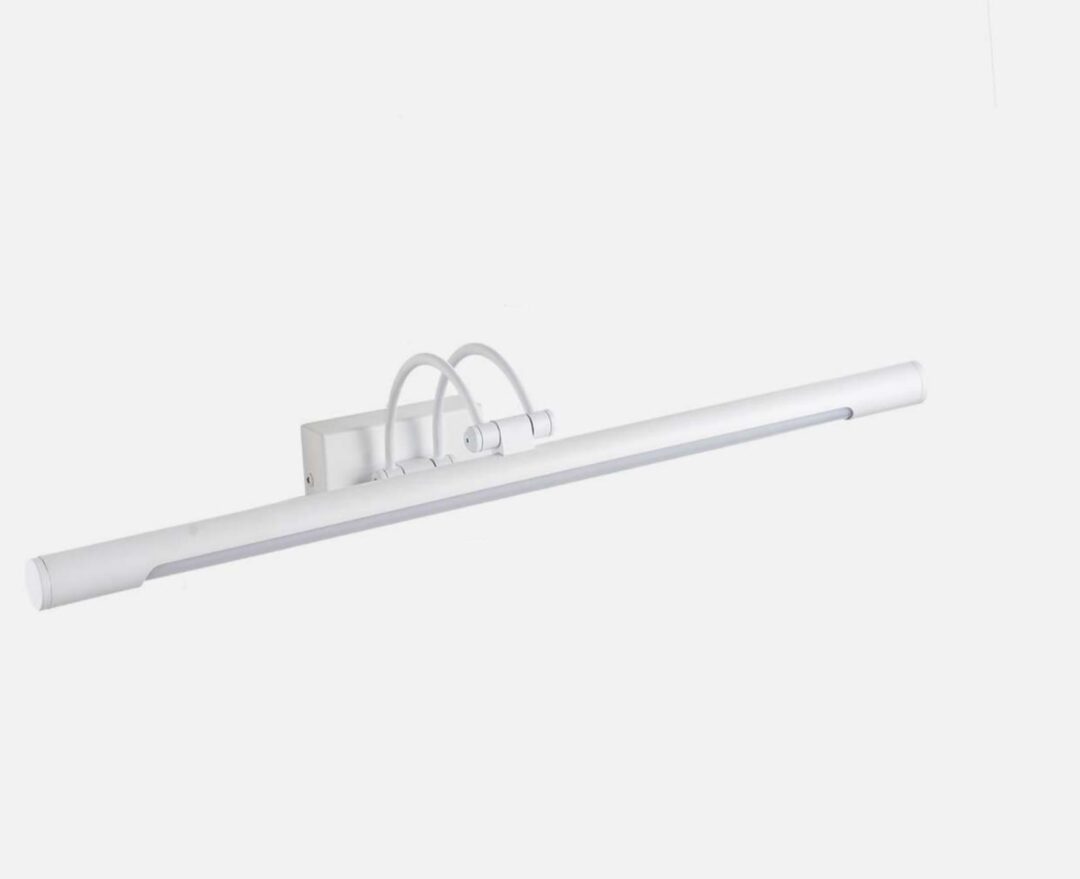 Απλίκα με Led μεταλλική λευκό 60x19cm InLight 1044-A-WH