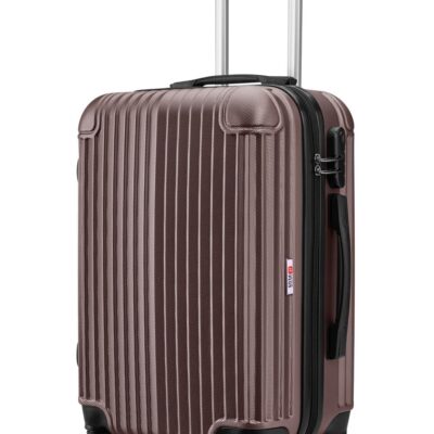 Βαλίτσα τρόλεϋ 20'' (51cm) abs με κλειδαριά ασφαλείας γκρι Home Plus 01.18.0027
