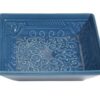 Σαπουνοθήκη Square κεραμική μπλε 10.5x10.5x2.5cm Estia 02-6556