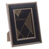 Κορνίζα pl σαμπανί/μαύρη 10x15cm Inart 3-30-202-0059