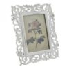 Κορνίζα polyresin αντικέ λευκή 13x18cm Inart 3-30-383-0089