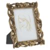 Κορνίζα polyresin αντικέ χρυσή 13x18cm Inart 3-30-446-0023