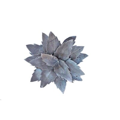 Λουλούδι διακοσμητικό γκρι Υ18cm