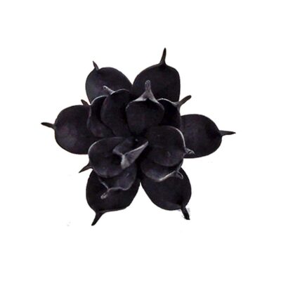 Λουλούδι διακοσμητικό μαύρο Υ18cm
