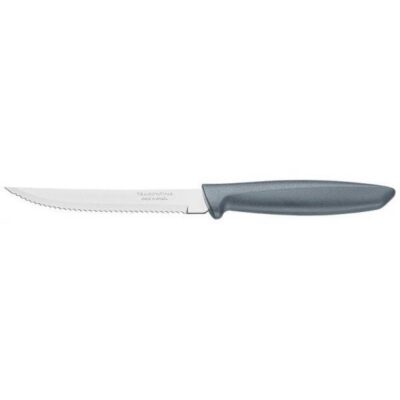 Μαχαίρι κρέατος plenus ανοξείδωτα με μαύρη λαβή Tramontina TR23410465