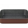 Ταψί stone ορθογώνιο αντικολλητικό 34x26x6cm Estia 01-5139