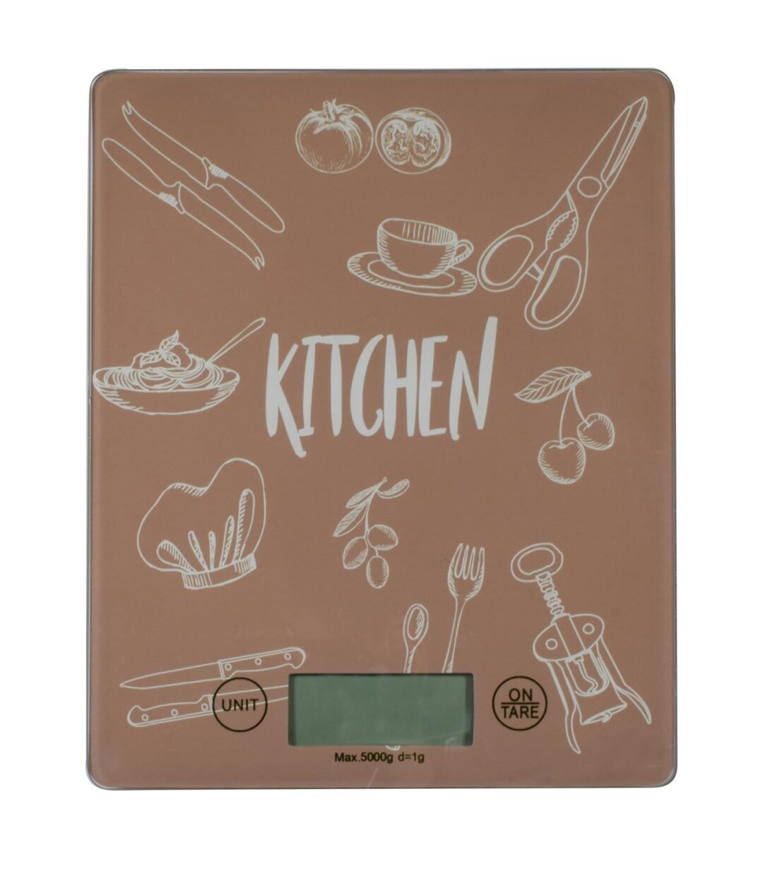 Ζυγαριά κουζίνας kitchen ψηφιακή μπεζ Estia 01-8857