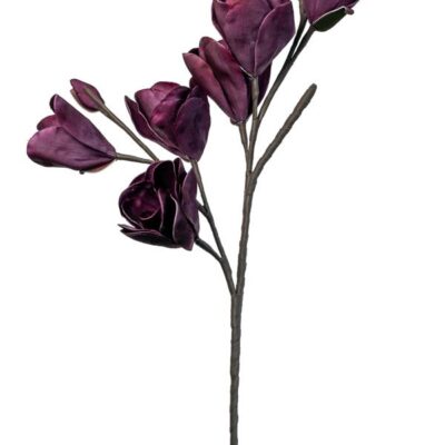 Λουλούδι διακοσμητικό πέταλα μπορντώ/κόκκινο