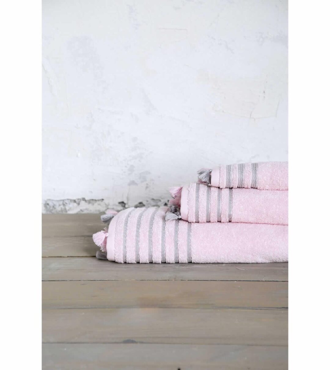 Πετσέτα Demure ροζ Μπάνιου 70x140cm Nima