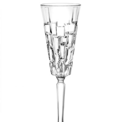 S/6 Ποτήρια σαμπάνιας με πόδι Etna 190ml κρυστάλλινα διάφανα RCR