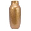 Βάζο διακοσμητικό terracotta αντικέ χρυσό 24x24x60cm