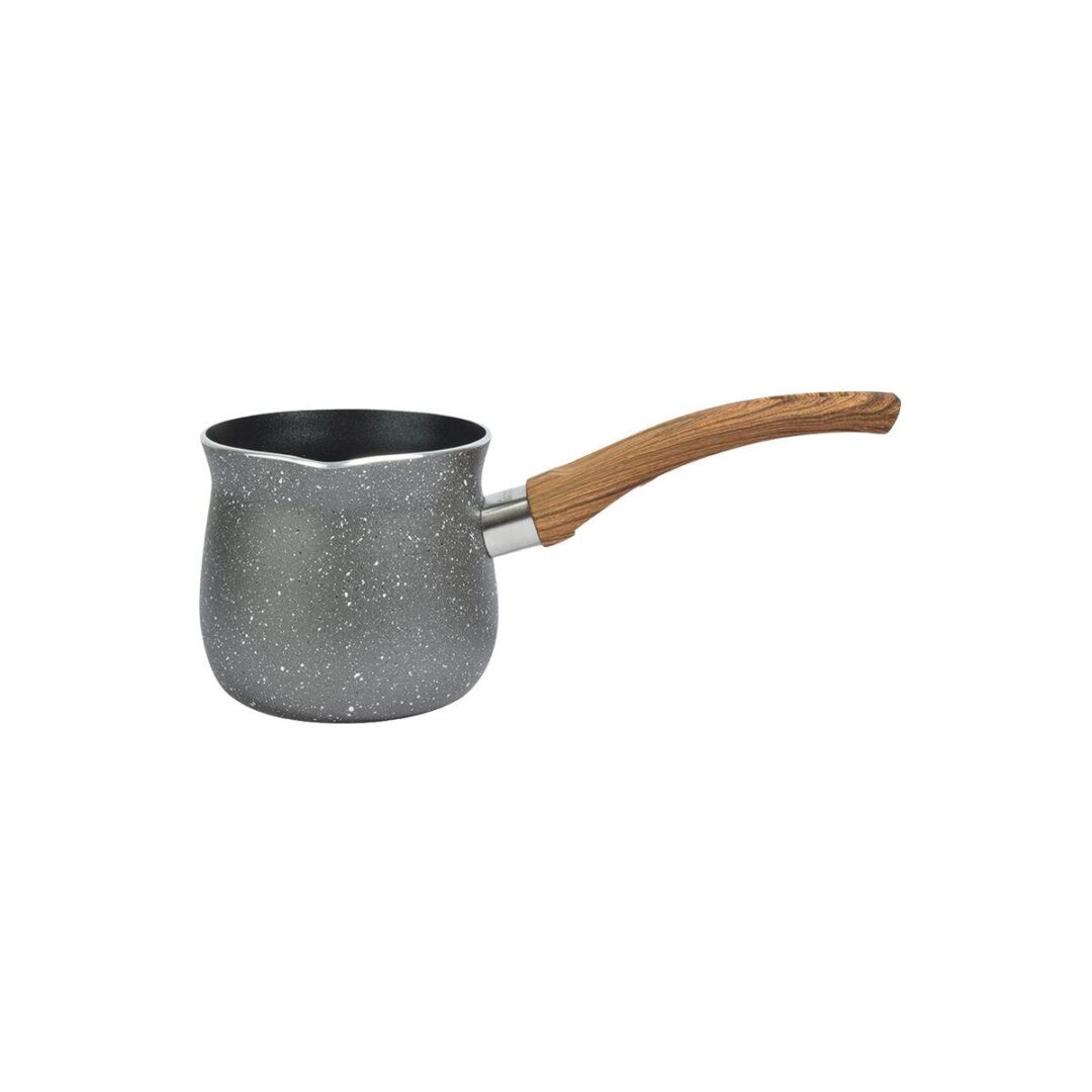 Μπρίκι Stone αντικολλητικό αλουμινίου γκρι 300ml Estia 01-4743