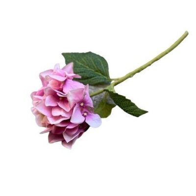 Διακοσμητικό λουλούδι ορτανσία ροζ 33cm