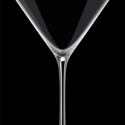 S/6 Ποτήρια Martini Edge κρυστάλλινα διάφανα 390ml