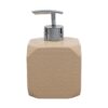 Αντλία σαπουνιού Feng Shui 460ml κεραμικό μπεζ 8.2x8.2x14cm Estia 02-11451