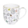 Κούπα Fleurs Papillons πορσελάνινη πολύχρωμη 300ml Easy Life 1280FLEP