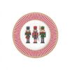 Πιάτο φρούτου Nutcracker πορσελάνινο πολύχρωμο Δ19cm Easy Life 944NUTC