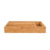 Θήκη συρταριού για μαχαιροπίρουνα Essentials 5 θέσεων bamboo 33x23x4.5cm Estia 01-13028