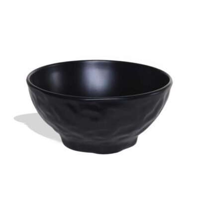 Σαλατιέρα Africa stoneware μαύρη Δ23cm Marva 673044