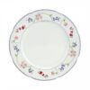 S/6 Πιάτα φρούτου Floral πορσελάνινα πολύχρωμα Δ19.5cm
