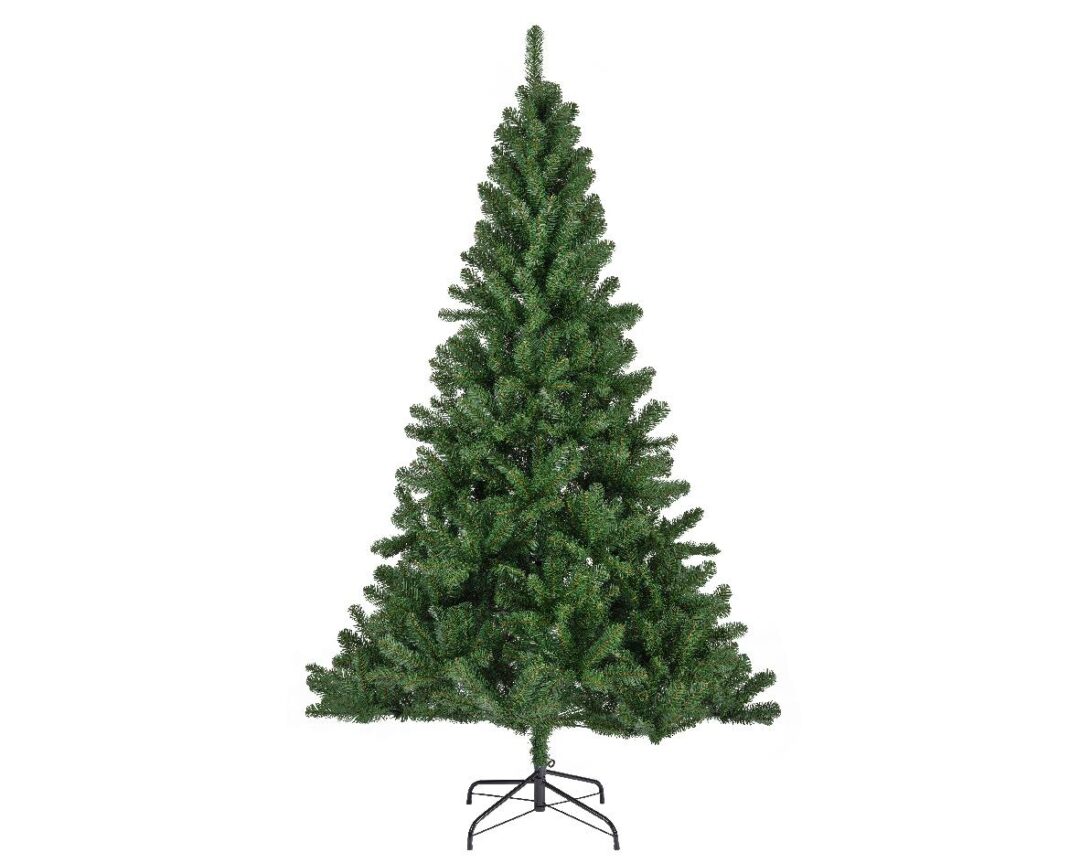 Δέντρο χριστουγεννιάτικο με μεταλλική βάση πράσινο Δ126x210cm